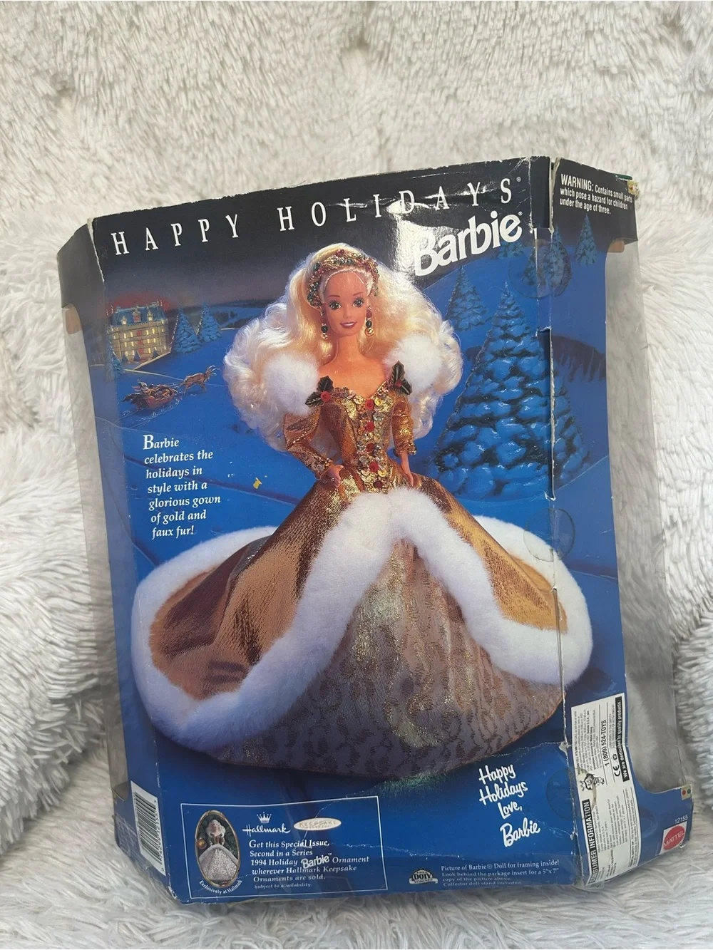 Happy Holidays Special Edition 1994 Collector Barbie Doll